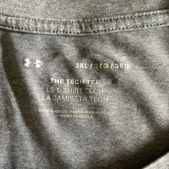 Under Armour Men's Dryfit Tech Tee T-Shirt. 3XL - Picture 4 of 5